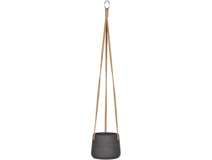 Obal Rough - Patt (závěsný) S černá , průměr 14 cm