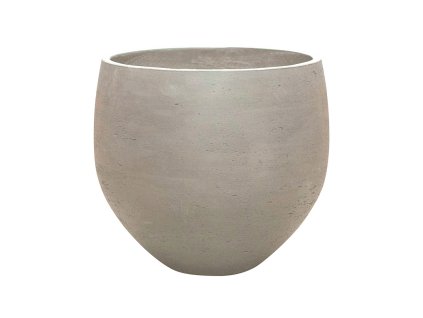 Obal Rough - Orb M šedá washed, průměr 48 cm