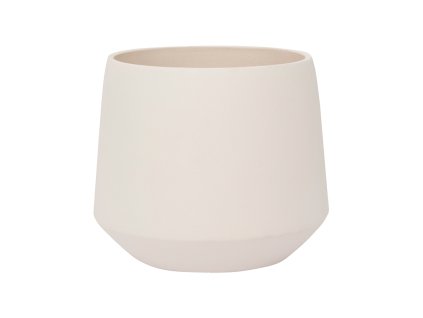 Obal Ceramic - Julia L Vanilla bílá, průměr 16 cm