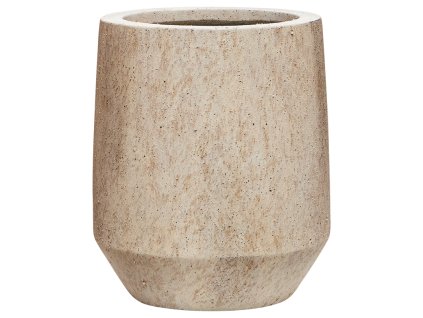 Obal Mineral - Harrith High L Travertine béžová, průměr 53 cm