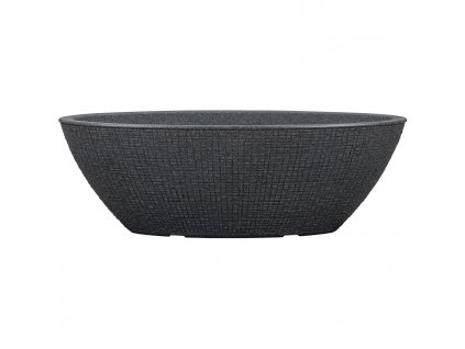 Obal 298 Barceo Jardiniere Stony Black 60 cm, šedá