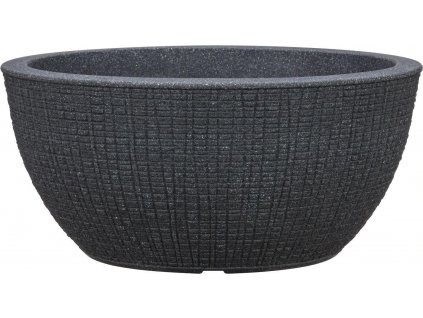 Obal 297 Barceo Bowl Stony Black 40 cm, černá