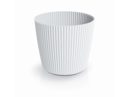 Květináč MILLY ROUND bílá 34,2 cm