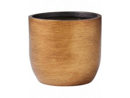 Obal Capi Lux Retro - Planter Ball Gold, průměr 24 cm