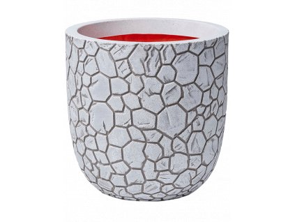 Obal Capi Nature Clay NL - Planter Ball Ivory, průměr 43 cm