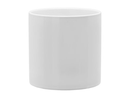 Obal Basic - Cylinder Shiny White, průměr 14 cm