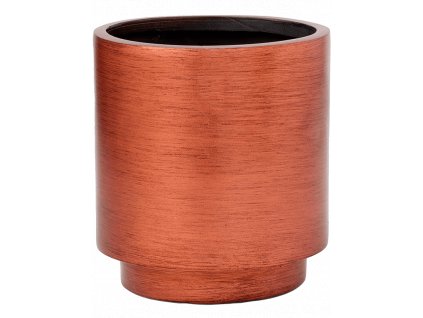 Obal Capi Lux Retro - Vase Cylinder Copper, průměr 19 cm
