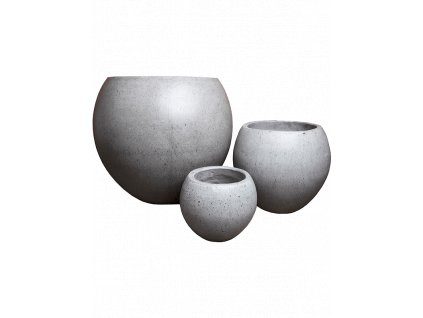 Obal Bundle - Pot Light Grey (Set 3 ks), průměr 55 cm