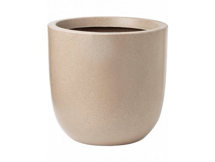 Obal Capi Waste Smooth NL - Planter Ball Terrazzo Beige, průměr 35 cm