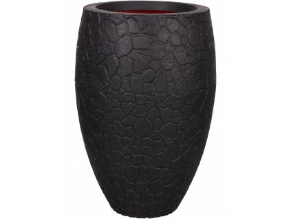 Obal Capi Nature Clay NL - Vase Elegant Deluxe Black, průměr 56 cm
