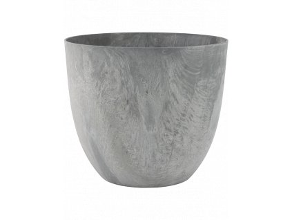 Obal Artstone - Bola Pot Grey, průměr 38 cm