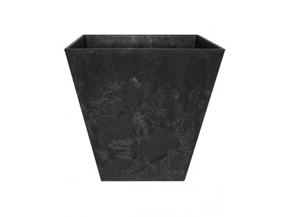 Obal Artstone - Ella pot black, průměr 25 cm
