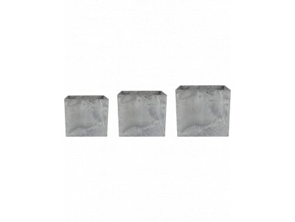 Obal Artstone - Maud Pot Grey (Set 3 ks)