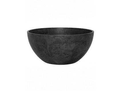 Obal Artstone - Fiona bowl black, průměr 31 cm