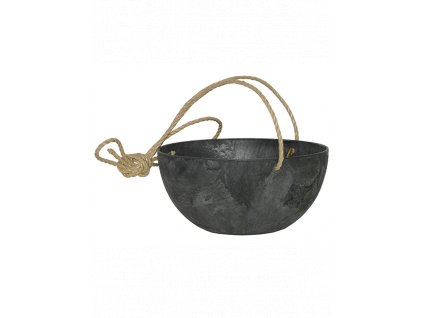 Obal Artstone - Fiona hanger black, průměr 25 cm