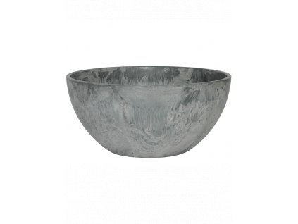 Obal Artstone - Fiona bowl grey, průměr 25 cm