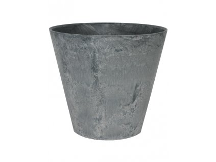 Obal Artstone - Claire pot grey, průměr 22 cm