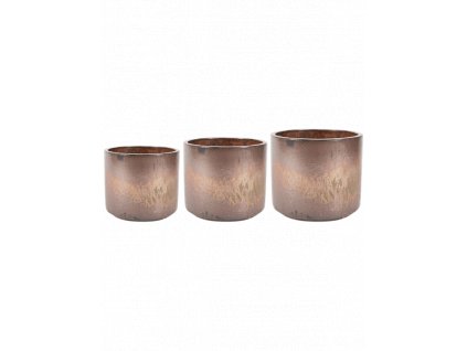 Obal Carmen - Copper (Set 3 ks), průměr 37 cm