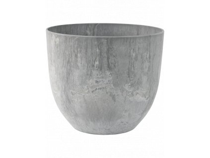 Obal Artstone - Bola Pot Grey, průměr 28 cm