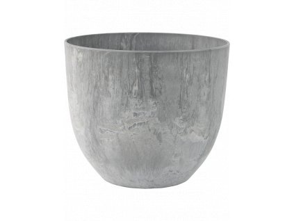 Obal Artstone - Bola Pot Grey, průměr 33 cm