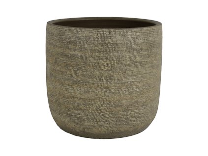 Obal Magna - Pot Brown, průměr 14 cm