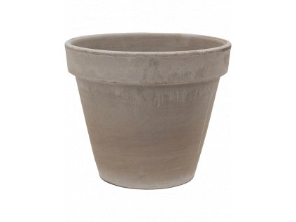 Obal Terra Cotta - Flowerpot grey, průměr 35 cm