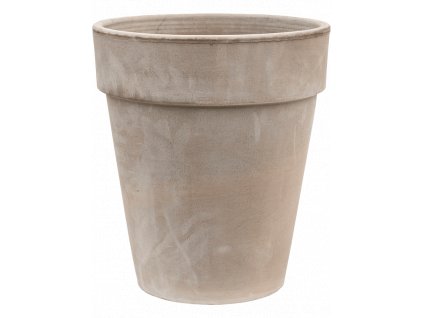 Obal Terra Cotta - Flowerpot Grey, průměr 36 cm