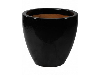 Obal Plain - Couple Black Shiny, průměr 43 cm