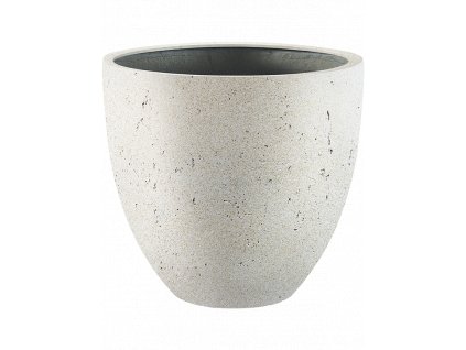Obal Grigio - Egg Pot Antique White, průměr 50 cm