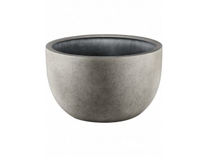Obal Grigio - New Egg Pot Low Natural Concrete, průměr 110 cm
