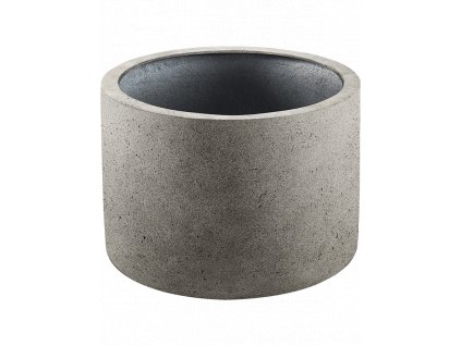 Obal Grigio - Cylinder Natural Concrete, průměr 60 cm