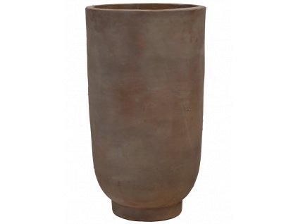 Obal Terra Cotta Kevin - Vase Choco, průměr 47 cm