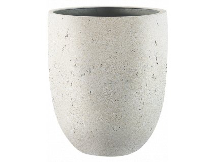 Obal Grigio - Tall Egg Pot Antique White, průměr 68 cm