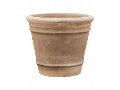 Obal Terra Cotta Doppio - Choco, průměr 33 cm