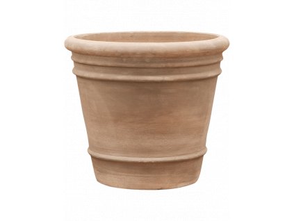 Obal Terra Cotta Doppio - Choco, průměr 37 cm