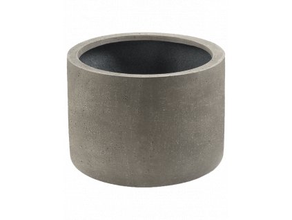 Obal Grigio - Cylinder Natural Concrete, průměr 80 cm
