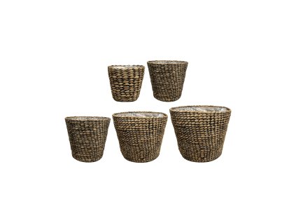 Obal Ritse - Brown (Set 5 ks), průměr 38 cm