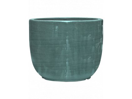 Obal Plain Striped - Couple Aqua, průměr 33 cm