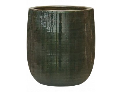 Obal Plain Striped - Darcy Olive, průměr 28 cm