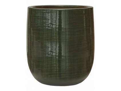 Obal Plain Striped - Darcy Olive, průměr 37 cm