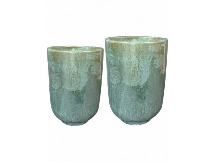 Obal Linne - Vase Holly Green (Set 2 ks), průměr 44 cm