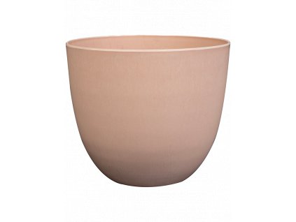 Obal Artstone - Bola Pot Soft Pink, průměr 17 cm