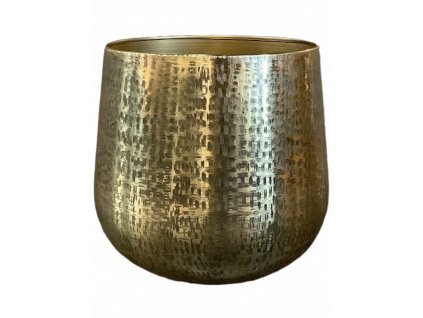 Obal Karakter - Pot Old Gold Hand Grinded, průměr 40 cm