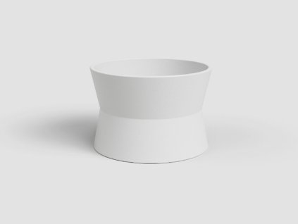 Květináč DIANA, 11 cm, keramika, bílá