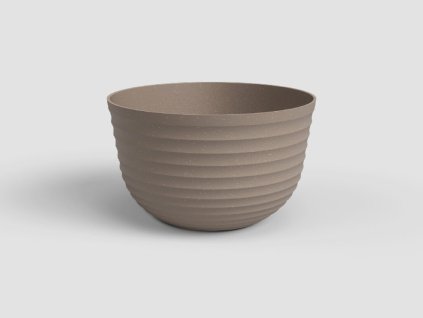 Květináč HAVANA, 20 cm, plast, šedá