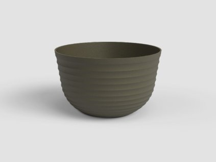 Květináč HAVANA, 20 cm, plast, zelená
