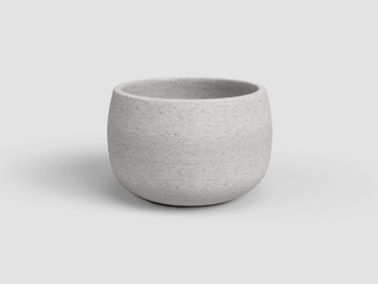 Květináč HEMERA, 29 cm, keramika, krémová