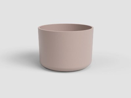 Květináč JUNO, 12 cm, keramika, světle růžová