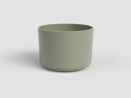 Květináč JUNO, 19 cm, keramika, zelená