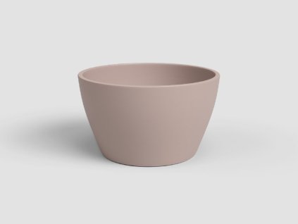 Květináč NÚBIA, 9 cm, keramika, světle růžová